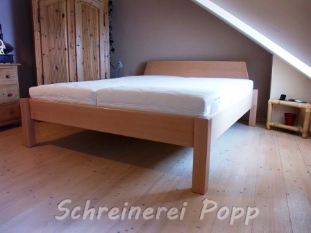 Bett Buche massiv
