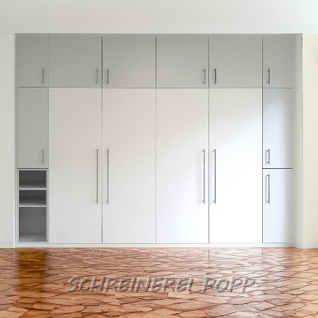 Einbauschrank als Kleiderschrank