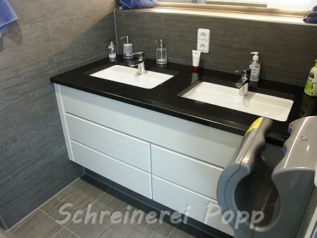 Waschtische hochglanz lackiert