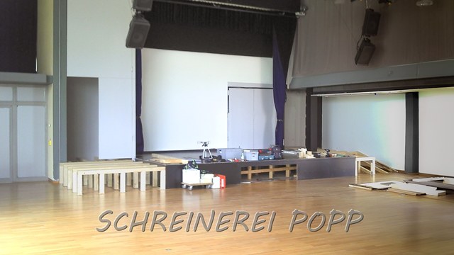 Weiterer Bühnenbau Unterkonstruktion Weiterer Bühnenbau Unterkonstruktion