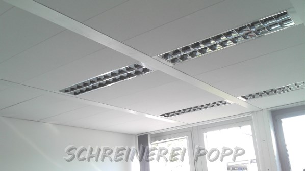 Ergänzung abgehängte Decke - Renovierung Ergänzung abgehängte Decke - Renovierung