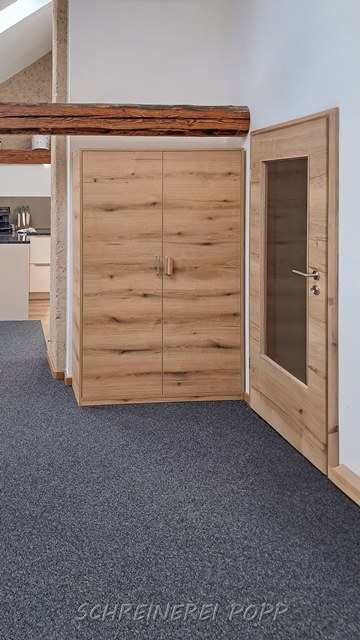 Büroausbau im Dachgeschoss Ordnerschrank Büroausbau im Dachgeschoss Ordnerschrank