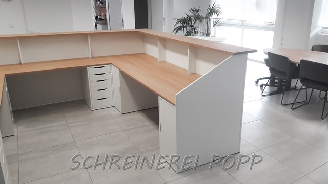 Empfangstresen für Büro, Praxis und Ladengeschäft Empfangstresen für Büro, Praxis und Ladengeschäft