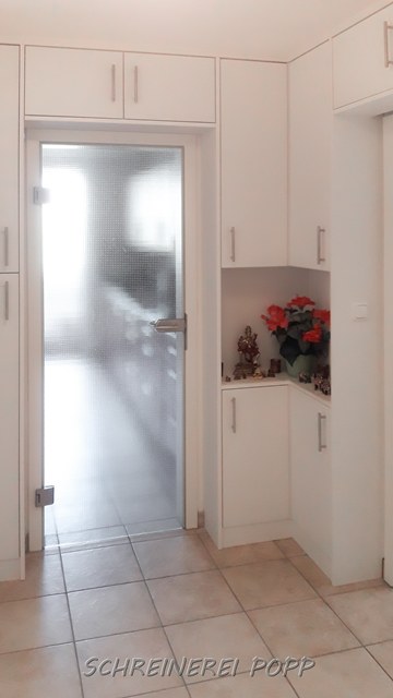 Flurschrank Esche weiß rechts Flurschrank Esche weiß rechts