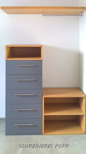 Garderobe Eiche basaltgrau Garderobe Eiche basaltgrau