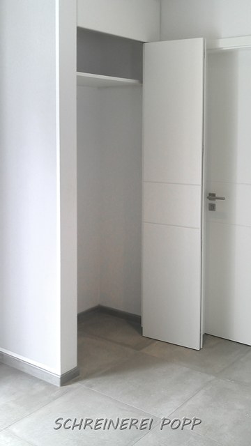 Einbauschrank Nische mit Falttür Einbauschrank Nische mit Falttür