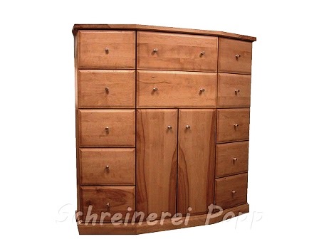 Schubladenschrank Birke massiv Schubladenschrank Birke massiv