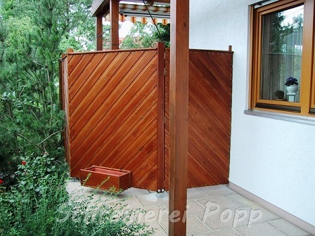 Sicht- und Windschutz für Terrasse Sicht- und Windschutz für Terrasse