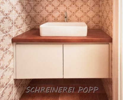 Waschtisch Gäste-WC - Badmöbel - Möbelfertigung Waschtisch Gäste-WC - Badmöbel - Möbelfertigung